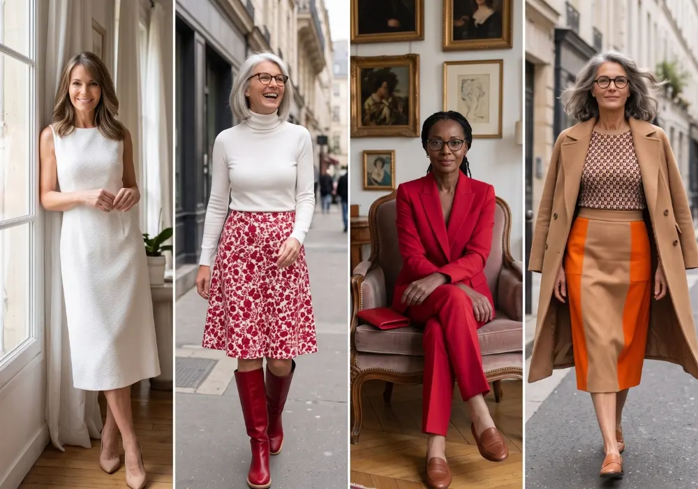 Quelles couleurs ne plus porter après 50 ans